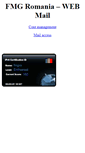 Mobile Screenshot of mail.parfumfm.ro